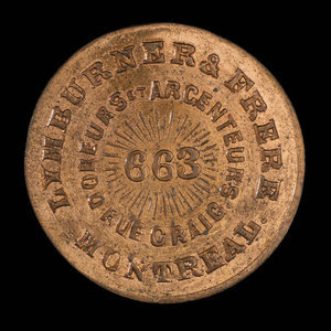 Canada, Lymburner & Brother, no denomination : 1879