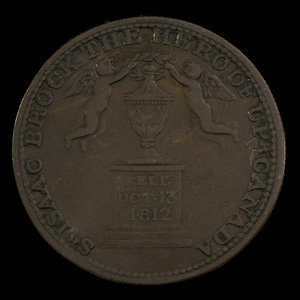 Canada, unknown, 1/2 penny : 1816