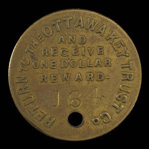 Canada, Ottawa Key Trust Company, no denomination : 1895