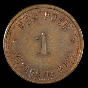 Canada, Elie Renaud (Sr.), 1 load, wood : 1890