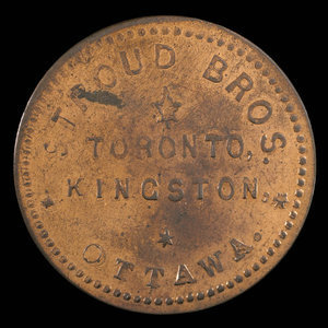 Canada, Stroud Brothers, 1 pound, tea : 1895