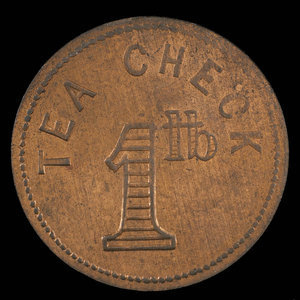 Canada, Stroud Brothers, 1 pound, tea : 1895