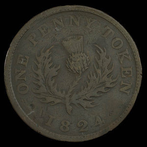 Canada, Province of Nova Scotia, 1 penny : 1824