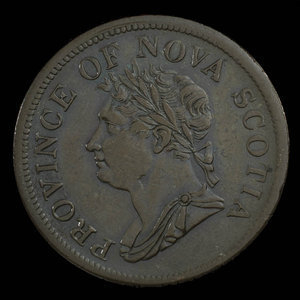 Canada, Province of Nova Scotia, 1 penny : 1832