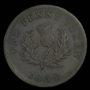 Canada, Province of Nova Scotia, 1 penny : 1832