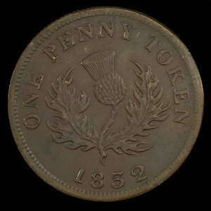 Canada, Province of Nova Scotia, 1 penny : 1832