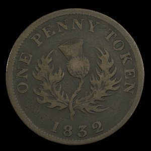 Canada, Province of Nova Scotia, 1 penny : 1832