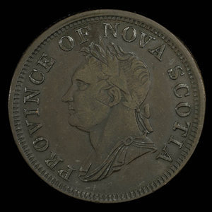 Canada, Province of Nova Scotia, 1 penny : 1832