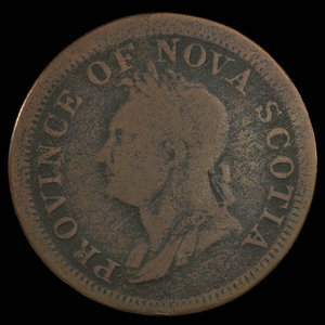 Canada, Province of Nova Scotia, 1 penny : 1832