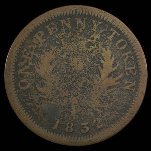 Canada, Province of Nova Scotia, 1 penny : 1832