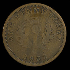 Canada, Province of Nova Scotia, 1 penny : 1832