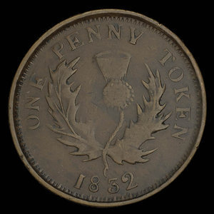 Canada, Province of Nova Scotia, 1 penny : 1832