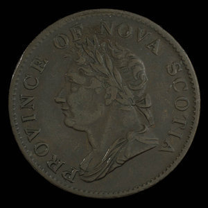 Canada, Province of Nova Scotia, 1/2 penny : 1832