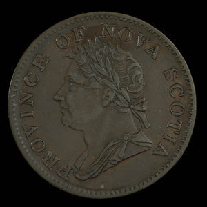 Canada, Province of Nova Scotia, 1/2 penny : 1832