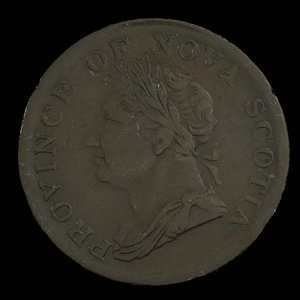 Canada, Province of Nova Scotia, 1/2 penny : 1832