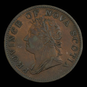 Canada, Province of Nova Scotia, 1/2 penny : 1832