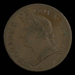 Canada, Province of Nova Scotia, 1/2 penny : 1832