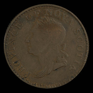 Canada, Province of Nova Scotia, 1/2 penny : 1832