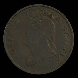 Canada, Province of Nova Scotia, 1/2 penny : 1832