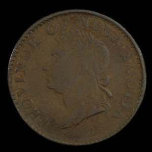 Canada, Province of Nova Scotia, 1/2 penny : 1832