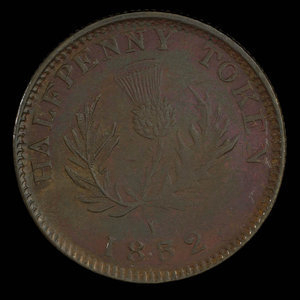 Canada, Province of Nova Scotia, 1/2 penny : 1832