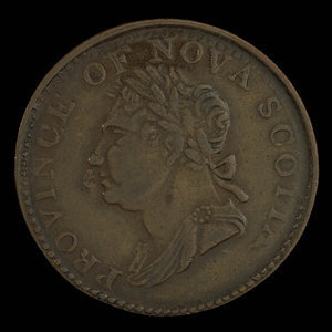 Canada, Province of Nova Scotia, 1/2 penny : 1832