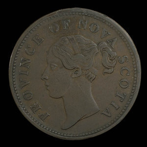 Canada, Province of Nova Scotia, 1 penny : 1840