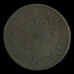 Canada, Province of Nova Scotia, 1 penny : 1840
