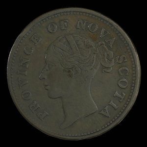 Canada, Province of Nova Scotia, 1 penny : 1840