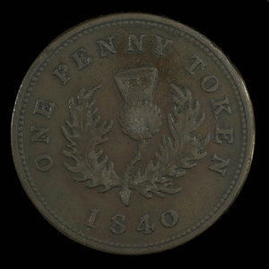 Canada, Province of Nova Scotia, 1 penny : 1840