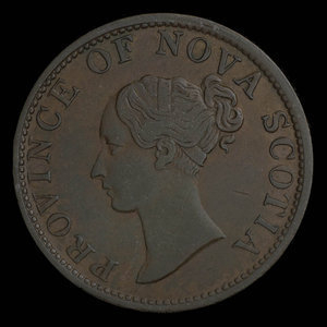 Canada, Province of Nova Scotia, 1/2 penny : 1840