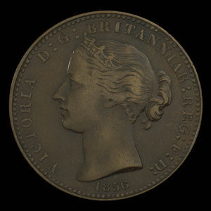 Canada, Province of Nova Scotia, 1 penny : 1856