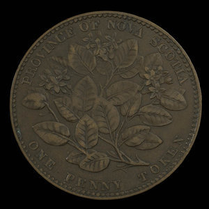 Canada, Province of Nova Scotia, 1 penny : 1856