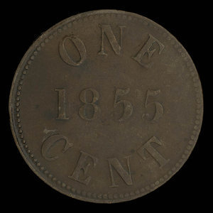 Canada, James Duncan & Co., 1 cent : 1855