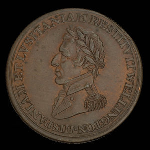 Canada, unknown, 1/2 penny : 1812