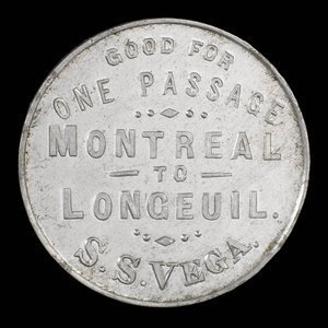 Canada, Wm. Sclater & Co., 1 fare : 1892