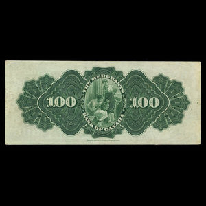 Canada, Merchants Bank of Canada (The), 100 dollars : June 1, 1907