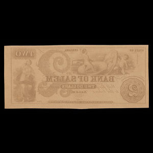 Canada, Bank of Upper Canada (York), 10 dollars : January 31, 1857