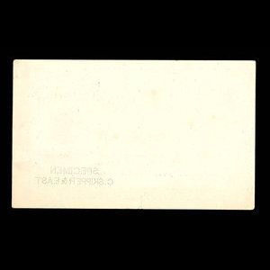 Canada, Mercantile Banking Corporation, 10 dollars : January 2, 1878