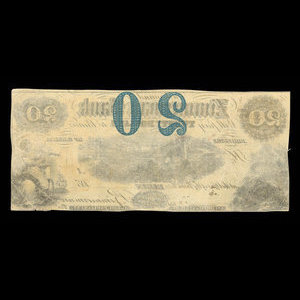 Canada, Zimmerman Bank, 20 dollars : December 1856