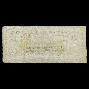 Canada, Bank of British North America, 20 dollars : March 5, 1860