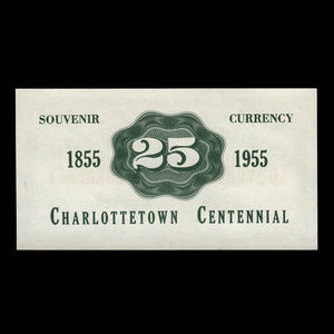 Canada, City of Charlottetown, 25 cents : December 31, 1955