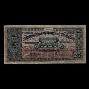 Canada, Government of Newfoundland, 25 cents : 1914