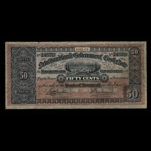 Canada, Government of Newfoundland, 50 cents : 1914