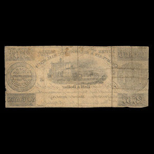 Canada, Champlain & St. Lawrence Railroad Company, 2 shillings, 6 pence : August 1, 1837