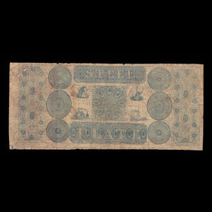 Canada, Bank of Ottawa, 10 dollars : April 1, 1837