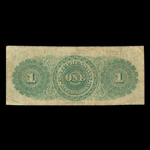 Canada, St. Stephen's Bank, 1 dollar : March 1, 1880