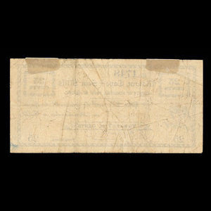 Canada, Matane, Cape & Sem Mills, 25 cents : November 4, 1899
