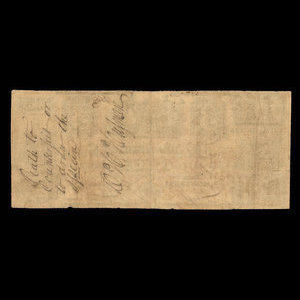 Canada, Mechanics Bank (The), 3 dollars : June 1, 1837