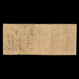 Canada, Mechanics Bank (The), 3 dollars : June 1, 1837
